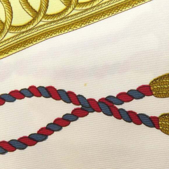 Hermès Carré 90 Saber Ornament Bag Scarf Silk Muffler Women's HERMES - Picture 8 of 10